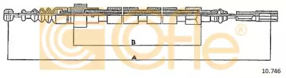 Трос COFLE 10.746