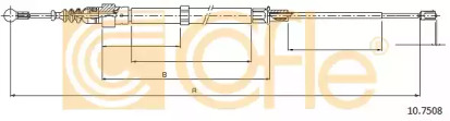 Трос COFLE 10.7508