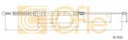 Трос COFLE 10.7522