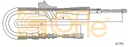 Трос COFLE 10.753
