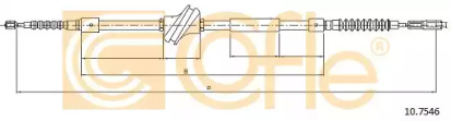 Трос COFLE 10.7546