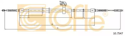 Трос COFLE 10.7547
