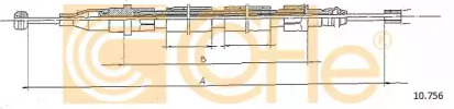 Трос COFLE 10.756