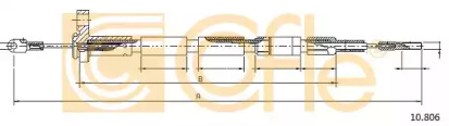 Трос COFLE 10.806