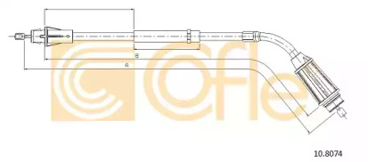 Трос COFLE 10.8074