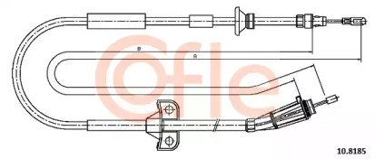 Трос COFLE 10.8185