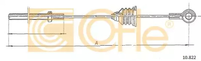Трос COFLE 10.822