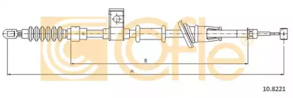 Трос COFLE 10.8221
