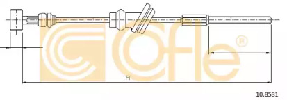 Трос COFLE 10.8581