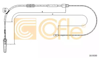 Трос COFLE 10.9330