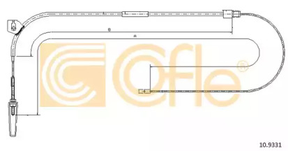 Трос COFLE 10.9331