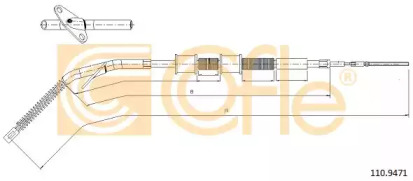 Трос COFLE 10.9471