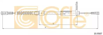 Трос COFLE 10.9587