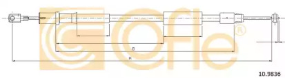 Трос COFLE 10.9836