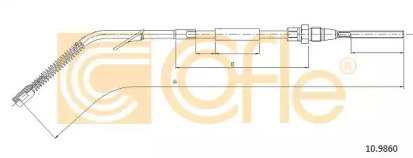 Трос COFLE 10.9860