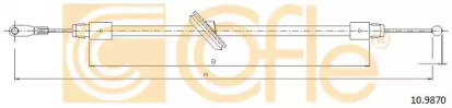 Трос COFLE 10.9870
