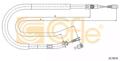 Трос COFLE 10.9874