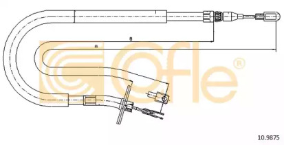 Трос COFLE 10.9875