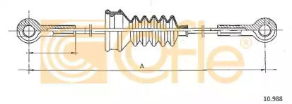 Трос COFLE 10.988