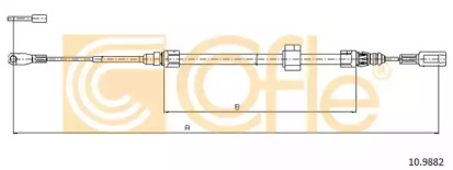 Трос COFLE 10.9882