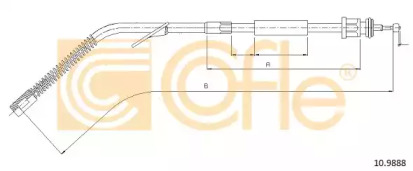 Трос COFLE 10.9888