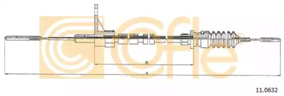 Тросик газа COFLE 11.0632