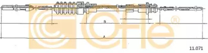 Тросик газа COFLE 11.071