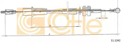 Трос COFLE 11.1242