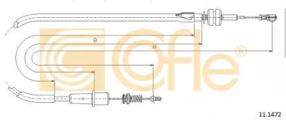 Трос COFLE 11.1472