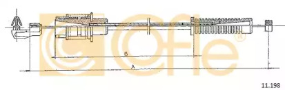 Трос COFLE 11.198