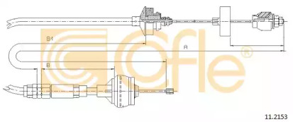 Трос COFLE 11.2153