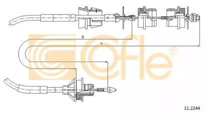 Трос COFLE 11.2244