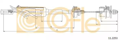 Трос COFLE 11.2253