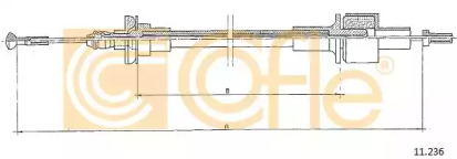 Трос COFLE 11.236