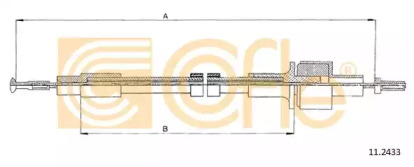Трос COFLE 11.2433
