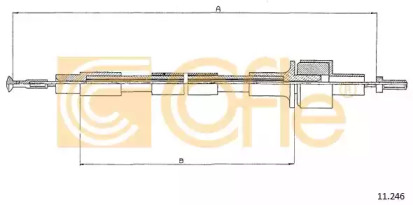 Трос COFLE 11.246
