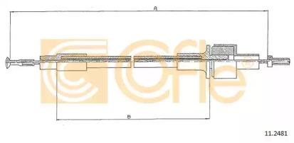 Трос COFLE 11.2481