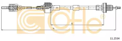 Трос COFLE 11.2534