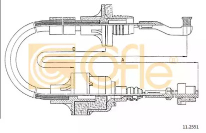 Трос COFLE 11.2551