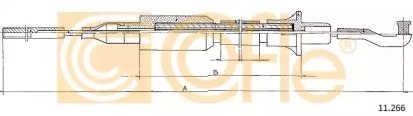 Трос COFLE 11.266