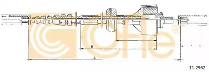 Трос COFLE 11.2962
