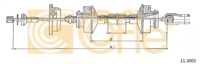 Трос COFLE 11.3003