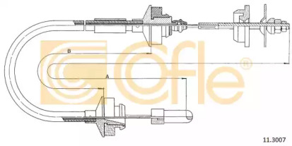 Трос COFLE 11.3007