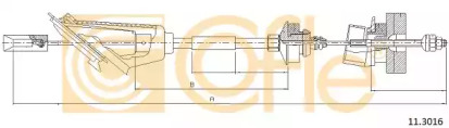 Трос COFLE 11.3016