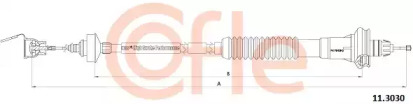 Трос COFLE 11.3030