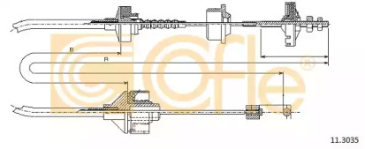 Трос COFLE 11.3035