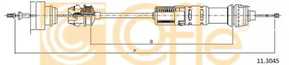 Трос COFLE 11.3045
