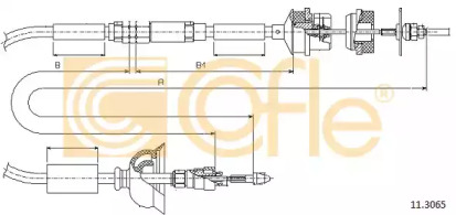 Трос COFLE 11.3065