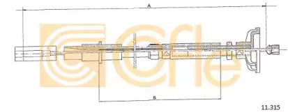 Трос COFLE 11.315