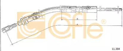 Трос COFLE 11.384